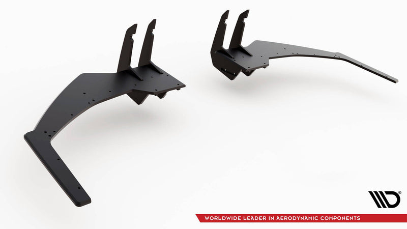 Maxton Design Rennen Haltbarkeit Heckansatz V.2 Honda Civic Type-R Mk10 / Mk10 Facelift