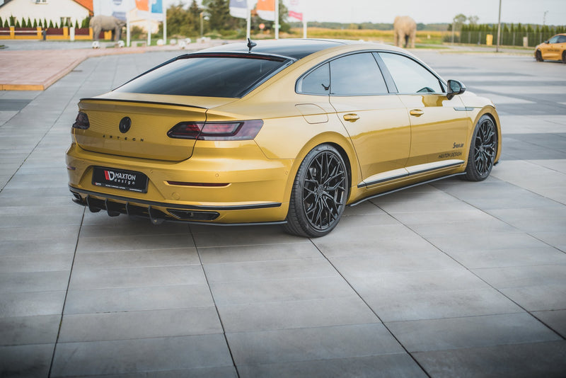 Maxton Design Rennen Haltbarkeit Heckansatz Volkswagen Arteon R-Line
