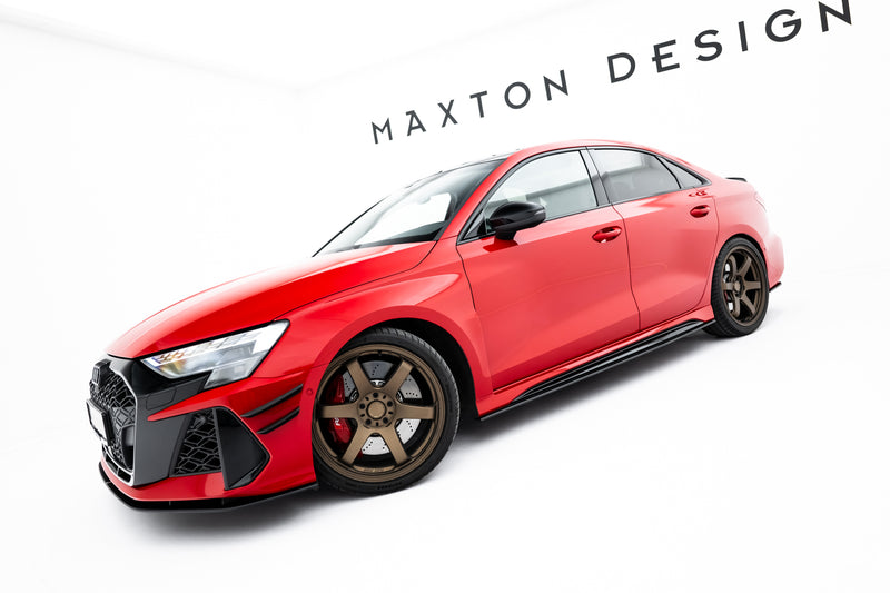 Maxton Design Street Pro Seitenschweller Diffusor Audi RS3 Sedan 8Y Facelift