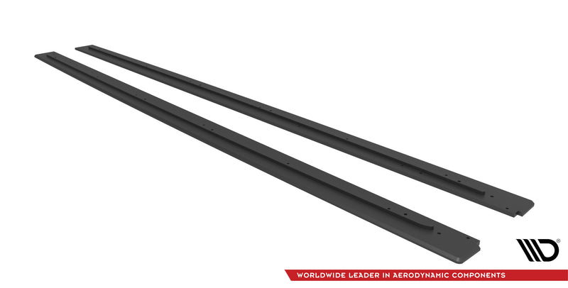 Maxton Design Street Pro Side Skirt Diffuser Audi RS6 Avant C6