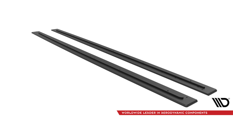 Maxton Design Street Pro Side Skirt Diffuser Audi RS6 Avant C6