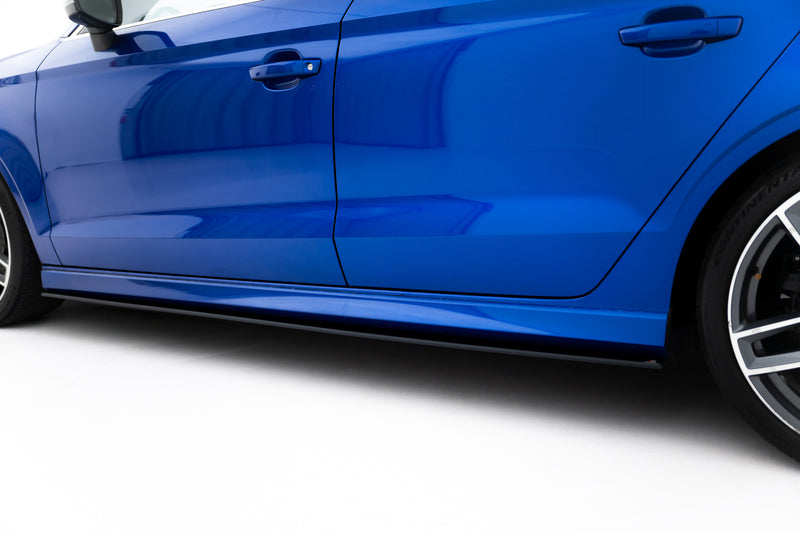 Maxton Design Street Pro Side Skirt Diffuser Audi S3 / A3 S-Line Sedan 8V