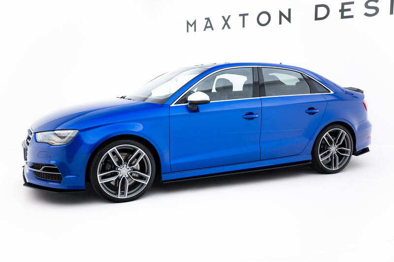 Maxton Design Street Pro Side Skirt Diffuser Audi S3 / A3 S-Line Sedan 8V