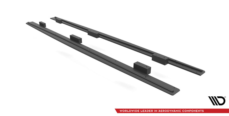 Maxton Design Street Pro Side Skirt Diffuser Audi S3 / A3 S-Line Sportback 8V Facelift