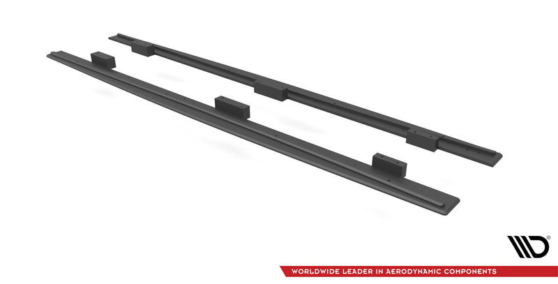 Maxton Design Street Pro Side Skirt Diffuser Audi S3 / A3 S-Line Sportback 8V Facelift