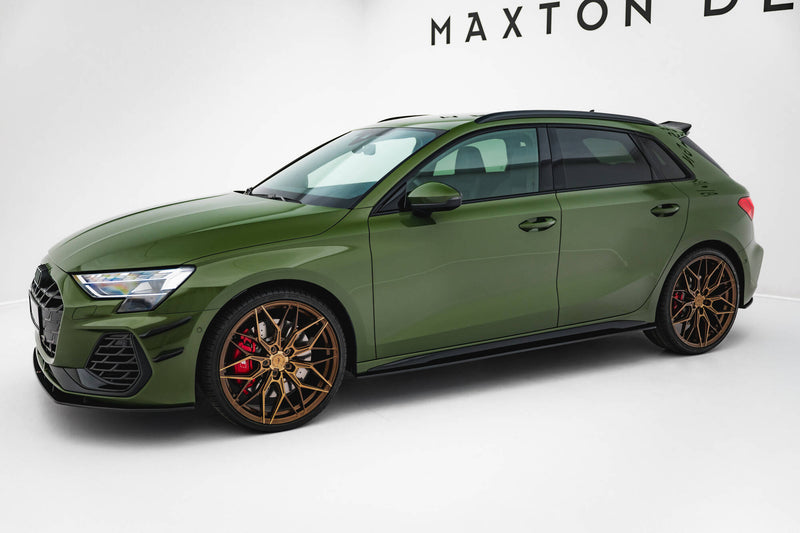 Maxton Design Street Pro Seitenschweller Diffusor Audi S3 Sportback / A3 S-line Sportback 8Y Facelift