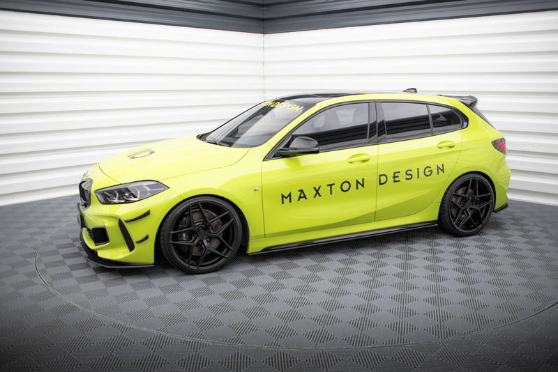 Maxton Design Street Pro Side Skirt Diffuser for BMW 1 Series M-Pack / M135i / 128ti F40