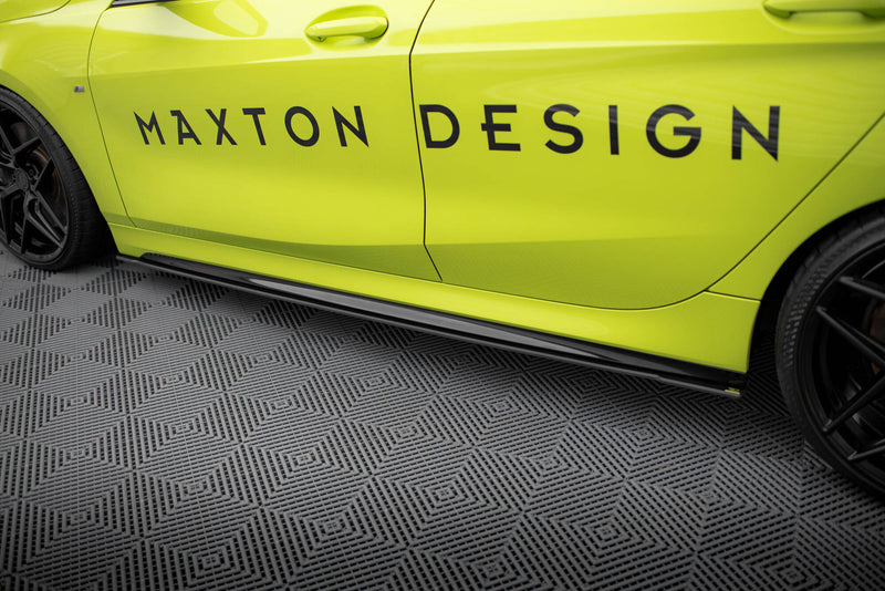 Maxton Design Street Pro Side Skirt Diffuser for BMW 1 Series M-Pack / M135i / 128ti F40