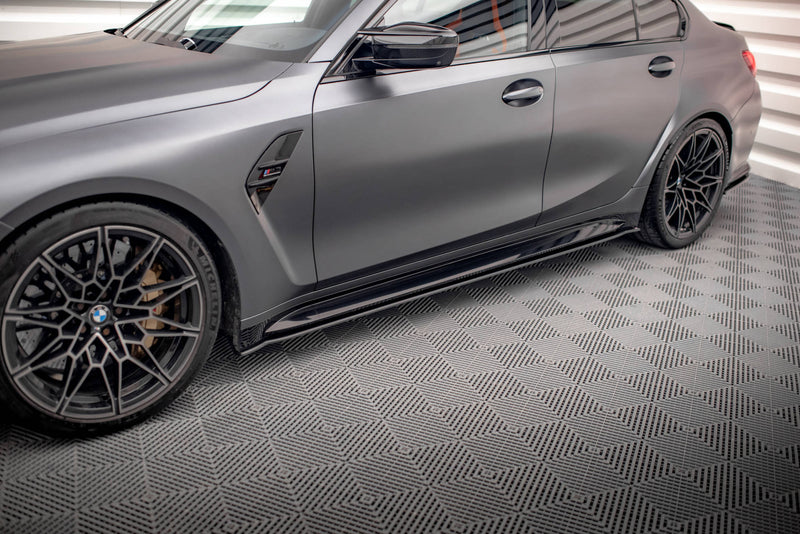 Maxton Design Street Pro Seitenschweller Diffusor BMW M3 Sedan / Touring G80 / G81