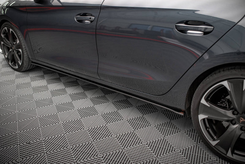 Maxton Design Street Pro Seitenschweller Diffusor Cupra Leon ST / Hatchback Mk1 / Mk1 Facelift