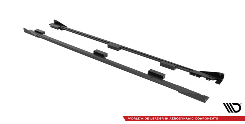 Maxton Design Street Pro Seitenschweller Diffusor + Flaps Audi A3 8Y