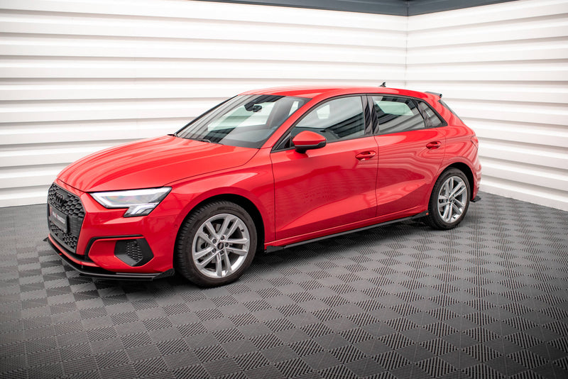 Maxton Design Street Pro Seitenschweller Diffusor + Flaps Audi A3 8Y