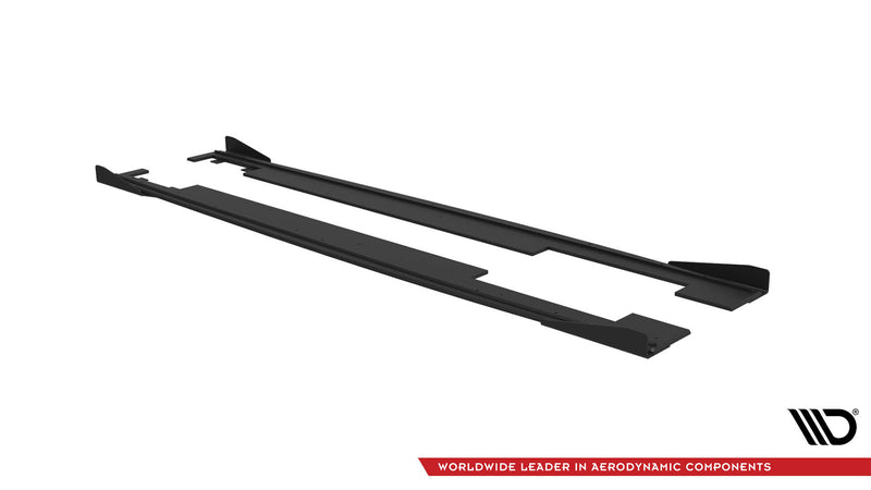 Maxton Design Street Pro Seitenschweller Diffusor + Flaps Audi A7 RS7 Look C7