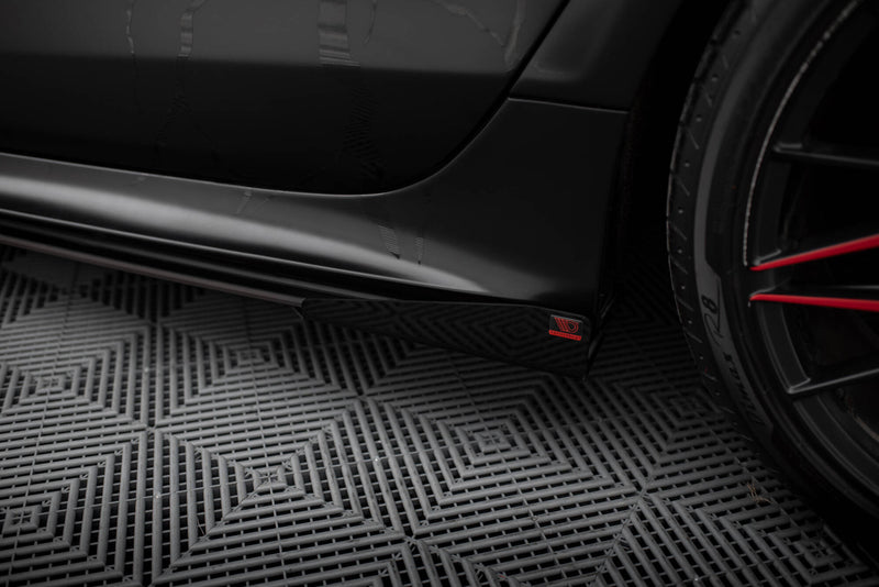 Maxton Design Street Pro Seitenschweller Diffusor + Flaps Audi A7 RS7 Look C7