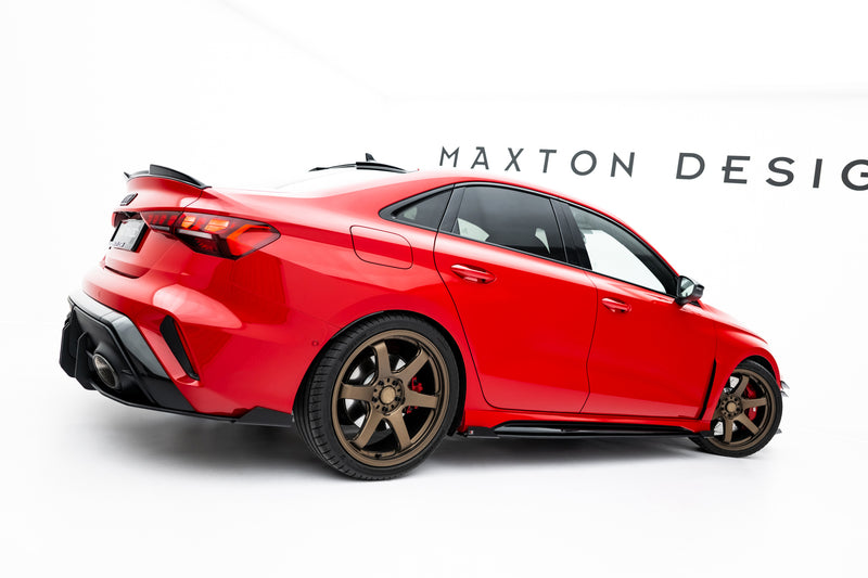 Maxton Design Street Pro Seitenschweller Diffusor + Flaps Audi RS3 Sedan 8Y Facelift