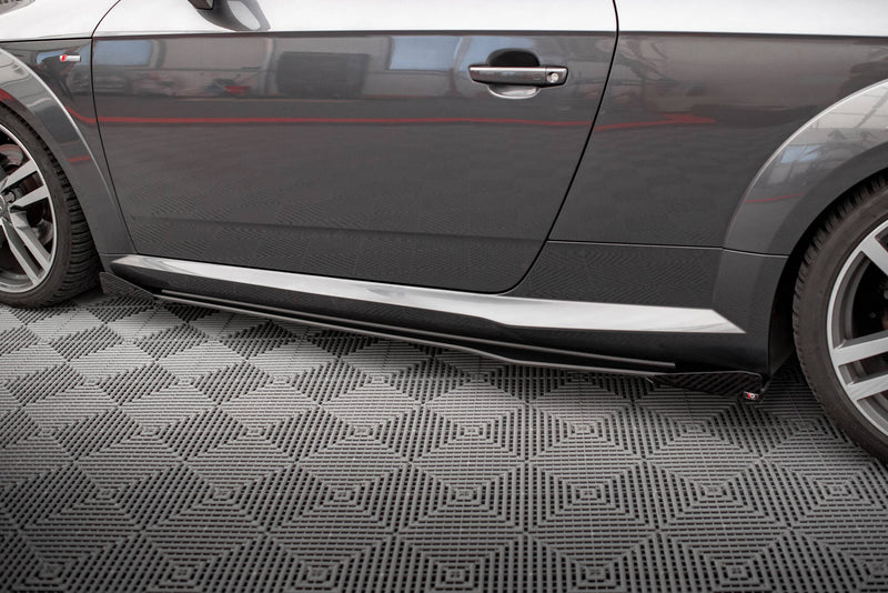 Maxton Design Street Pro Seitenschweller Diffusor + Flaps Audi TT S / S-Line 8S