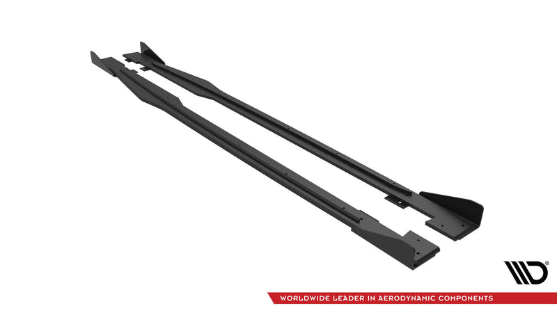 Maxton Design Street Pro Seitenschweller Diffusor + Flaps Audi TT S / S-Line 8S