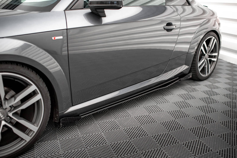 Maxton Design Street Pro Seitenschweller Diffusor + Flaps Audi TT S / S-Line 8S