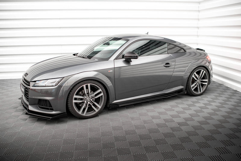 Maxton Design Street Pro Seitenschweller Diffusor + Flaps Audi TT S / S-Line 8S