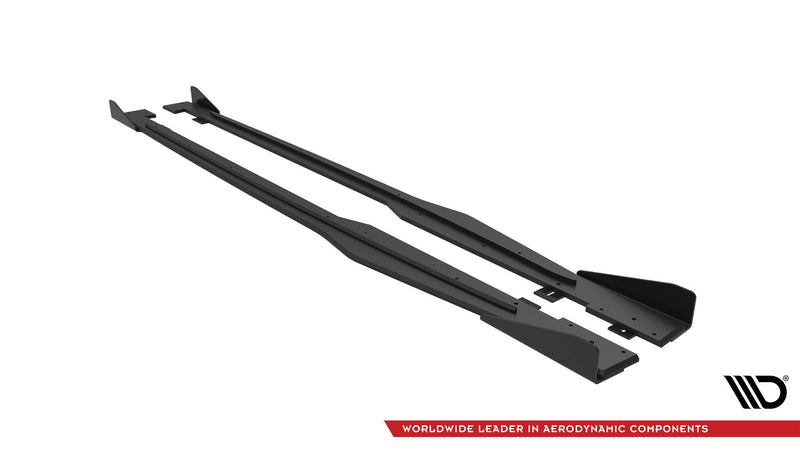 Maxton Design Street Pro Seitenschweller Diffusor + Flaps Audi TT S / S-Line 8S