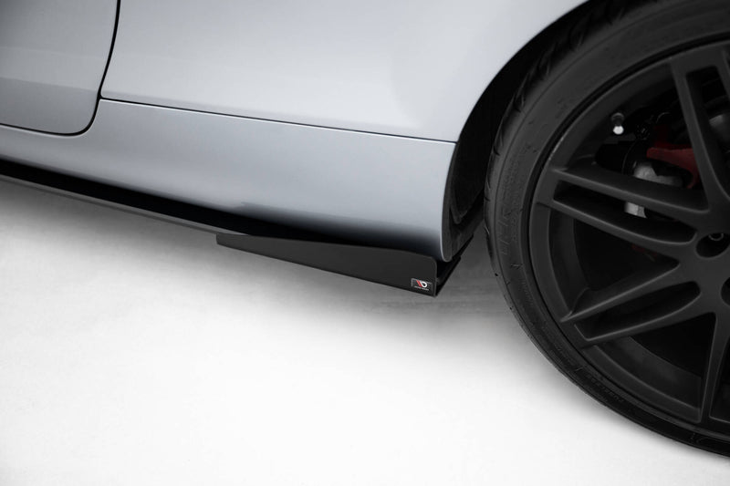 Maxton Design Street Pro Seitenschweller Diffusor + Flaps Audi TT S / TT S-Line 8J Facelift