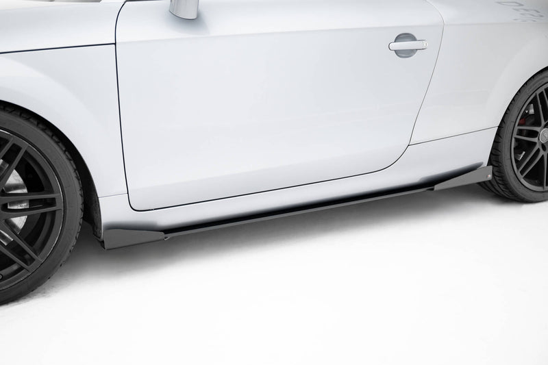 Maxton Design Street Pro Seitenschweller Diffusor + Flaps Audi TT S / TT S-Line 8J Facelift