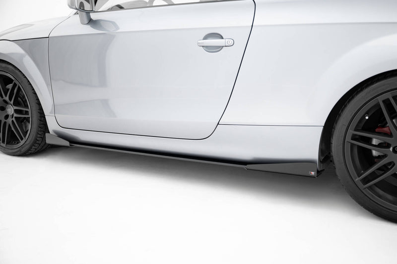 Maxton Design Street Pro Seitenschweller Diffusor + Flaps Audi TT S / TT S-Line 8J Facelift