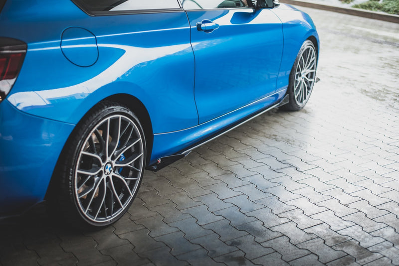 Maxton Design Street Pro Seitenschweller Diffusor + Flaps BMW 1 F21 M135i / M140i / M-Pack