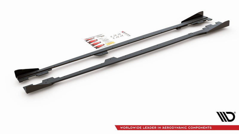 Maxton Design Street Pro Seitenschweller Diffusor + Flaps BMW 1 F21 M135i / M140i / M-Pack