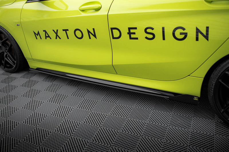 Maxton Design Street Pro Seitenschweller Diffusor + Flaps BMW 1 M-Pack / M135i / 128ti F40