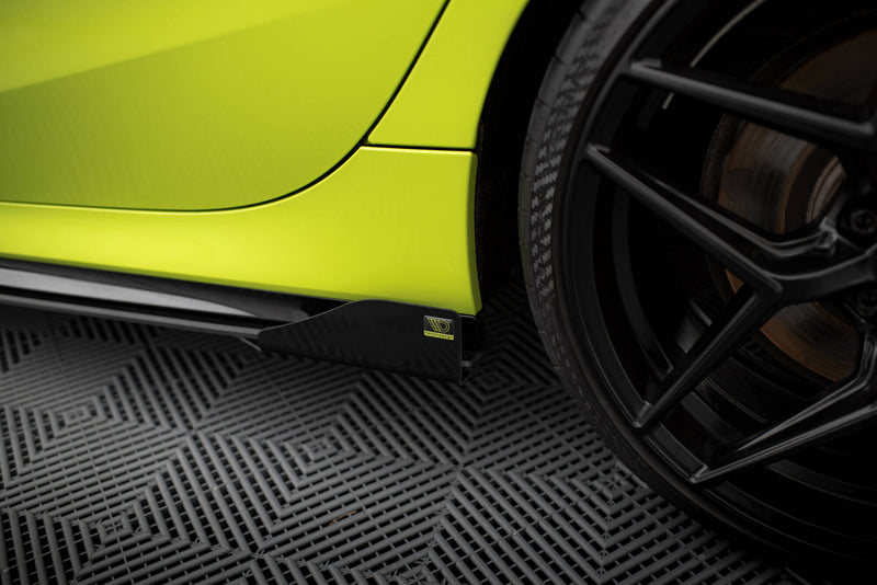 Maxton Design Street Pro Seitenschweller Diffusor + Flaps BMW 1 M-Pack / M135i / 128ti F40