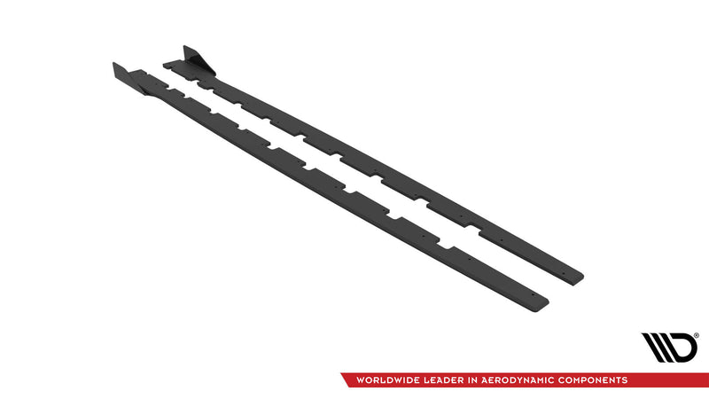 Maxton Design Street Pro Seitenschweller Diffusor + Flaps BMW 1 M-Pack / M135i / 128ti F40