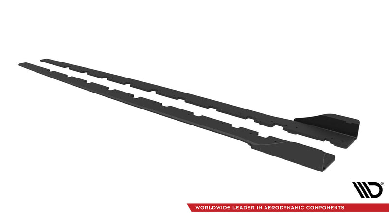 Maxton Design Street Pro Seitenschweller Diffusor + Flaps BMW 1 M-Pack / M135i / 128ti F40