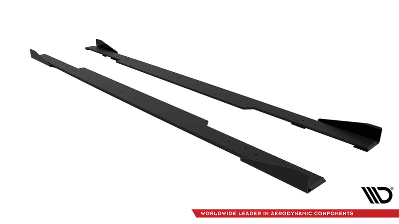 Maxton Design Street Pro Seitenschweller Diffusor + Flaps BMW 2 Coupe G42