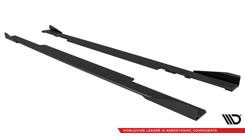 Maxton Design Street Pro Seitenschweller Diffusor + Flaps BMW 2 Coupe G42