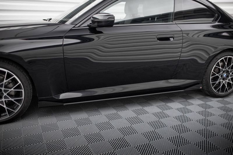 Maxton Design Street Pro Seitenschweller Diffusor + Flaps BMW 2 Coupe G42