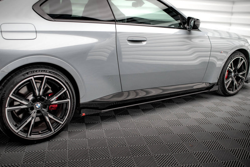 Maxton Design Street Pro Seitenschweller Diffusor + Flaps BMW 2 Coupe M-Pack / M240i G42