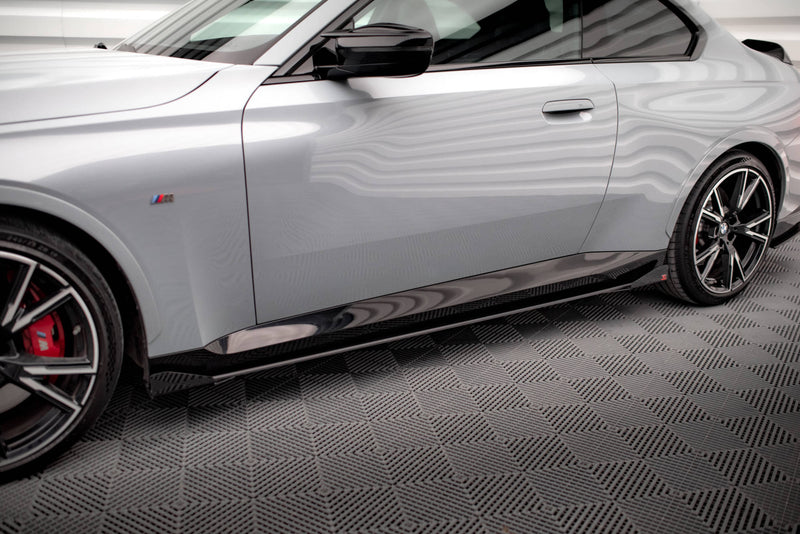 Maxton Design Street Pro Seitenschweller Diffusor + Flaps BMW 2 Coupe M-Pack / M240i G42