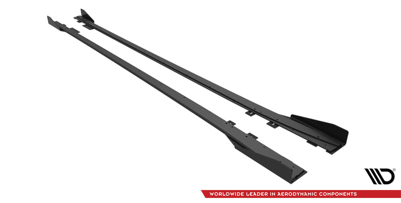 Maxton Design Street Pro Seitenschweller Diffusor + Flaps BMW 4 Gran Coupe F36