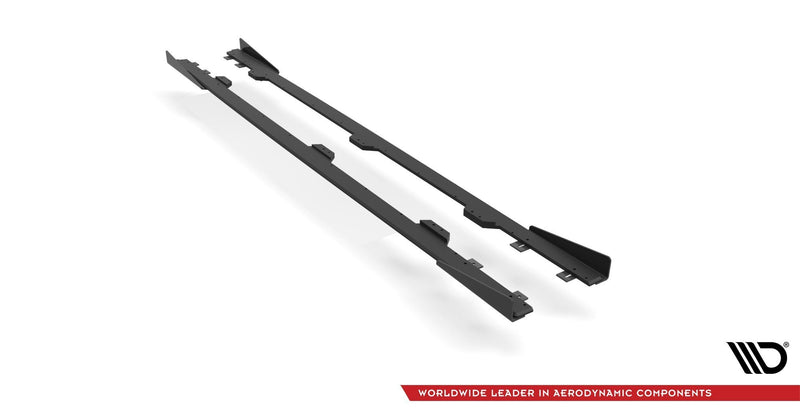 Maxton Design Street Pro Seitenschweller Diffusor + Flaps BMW 4 M-Pack / M440i G22 / G23 / G22 Facelift / G23 Facelift