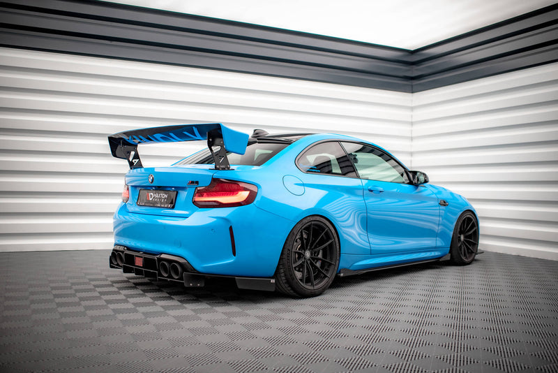 Maxton Design Street Pro Side Skirt Diffuser + Flaps BMW M2 F87
