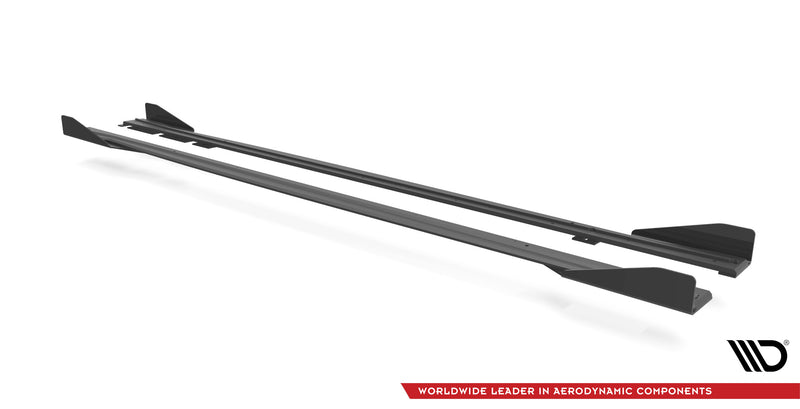 Maxton Design Street Pro Seitenschweller Diffusor + Flaps BMW M2 F87