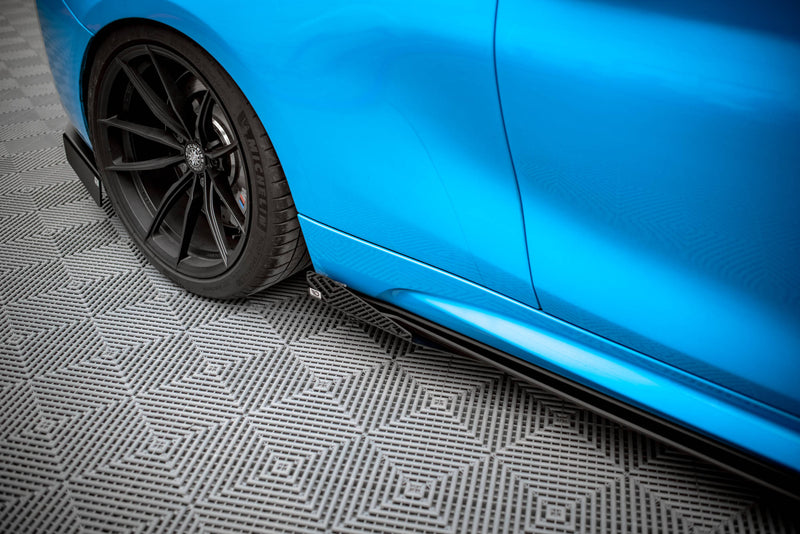 Maxton Design Street Pro Seitenschweller Diffusor + Flaps BMW M2 F87