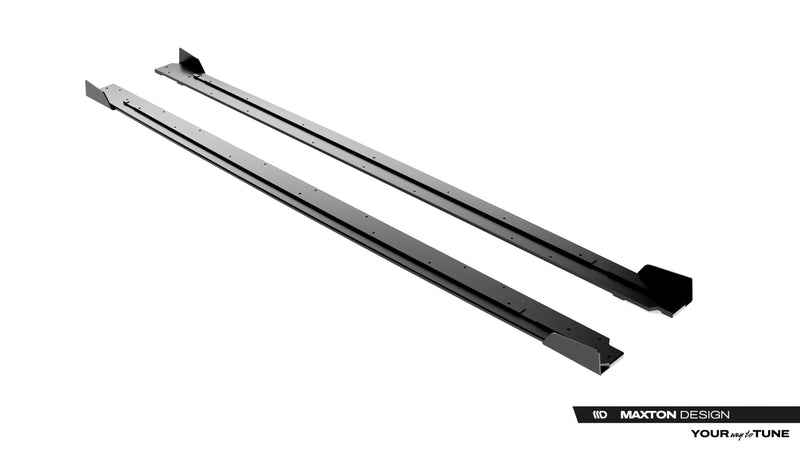 Maxton Design Street Pro Seitenschweller Diffusor + Flaps Cupra Born Mk1