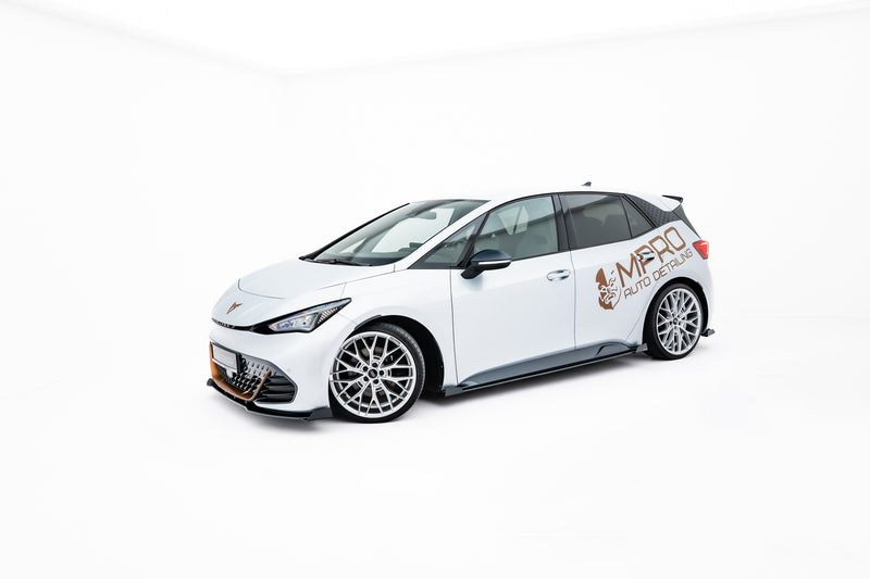 Maxton Design Street Pro Seitenschweller Diffusor + Flaps Cupra Born Mk1