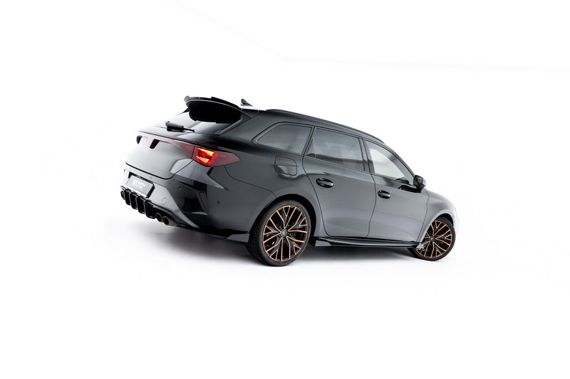 Maxton Design Street Pro Seitenschweller Diffusor + Flaps Cupra Leon ST / Hatchback Aero Mk1 / Mk1 Facelift