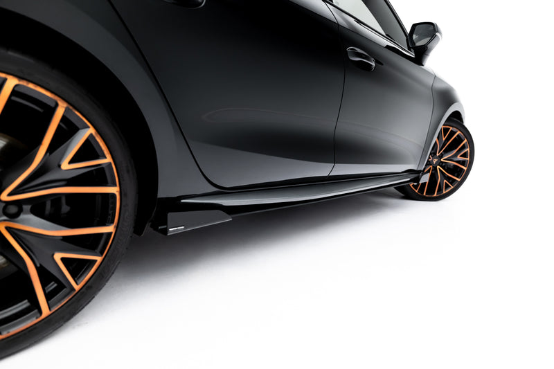 Maxton Design Street Pro Seitenschweller Diffusor + Flaps Cupra Leon ST / Hatchback Aero Mk1 / Mk1 Facelift