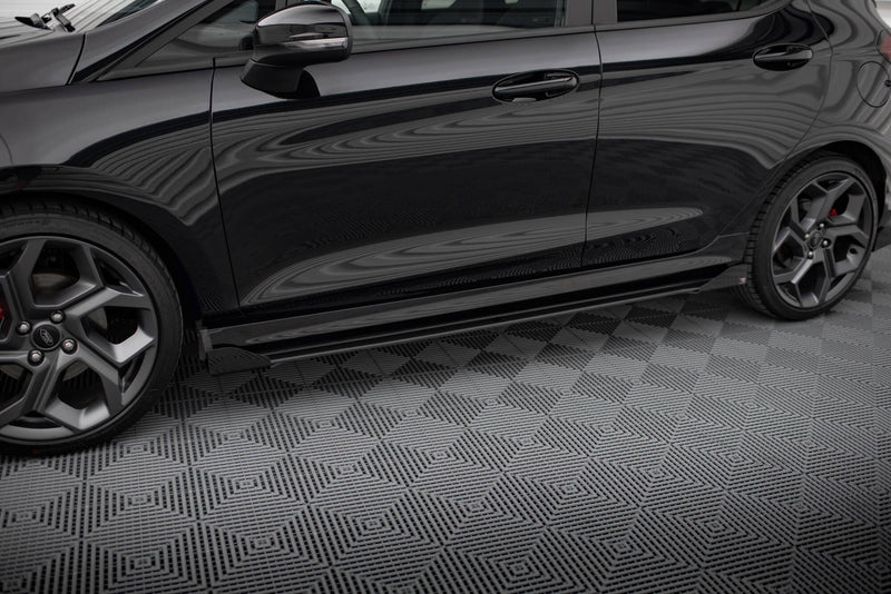 Maxton Design Street Pro Seitenschweller Diffusor + Flaps Ford Fiesta  ST / ST-Line Mk8
