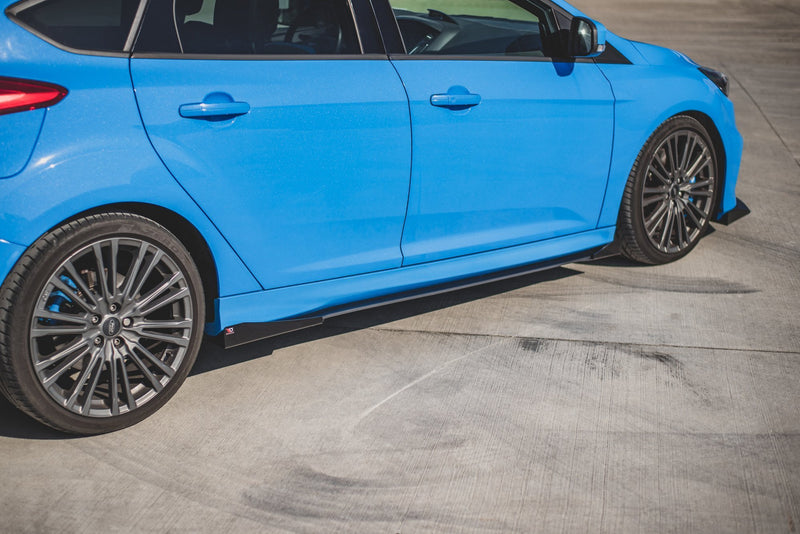Maxton Design Street Pro Seitenschweller Diffusor + Flaps Ford Focus RS Mk3