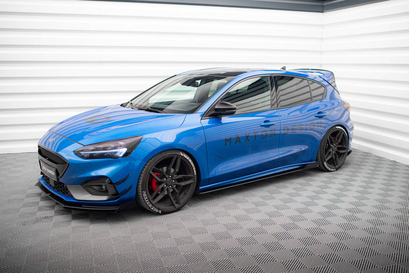 Maxton Design Street Pro Seitenschweller Diffusor + Flaps Ford Focus ST / ST-Line Mk4